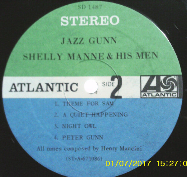 Shelly Manne & His Men : Jazz Gunn (LP)