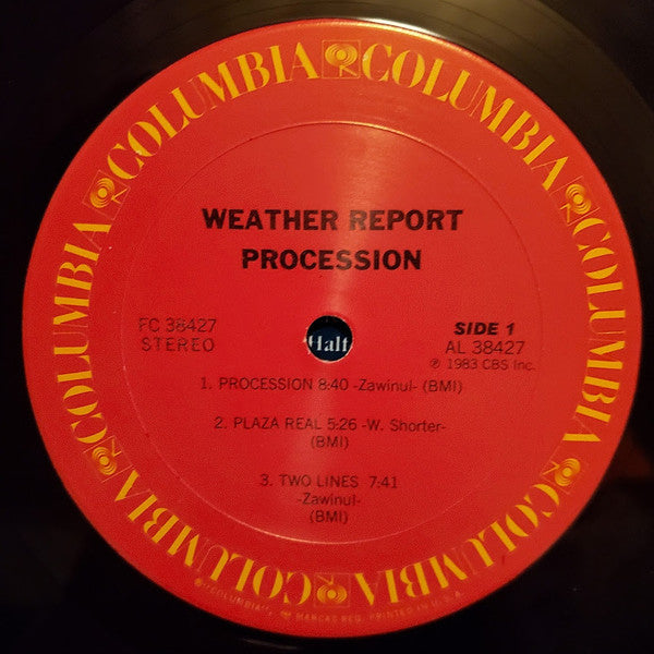 Weather Report : Procession (LP, Album, Car)