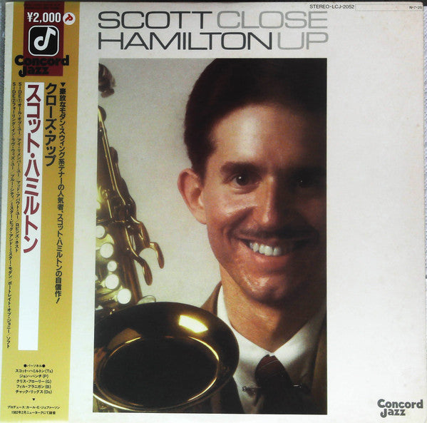 Scott Hamilton : Close Up (LP, Album, RE)