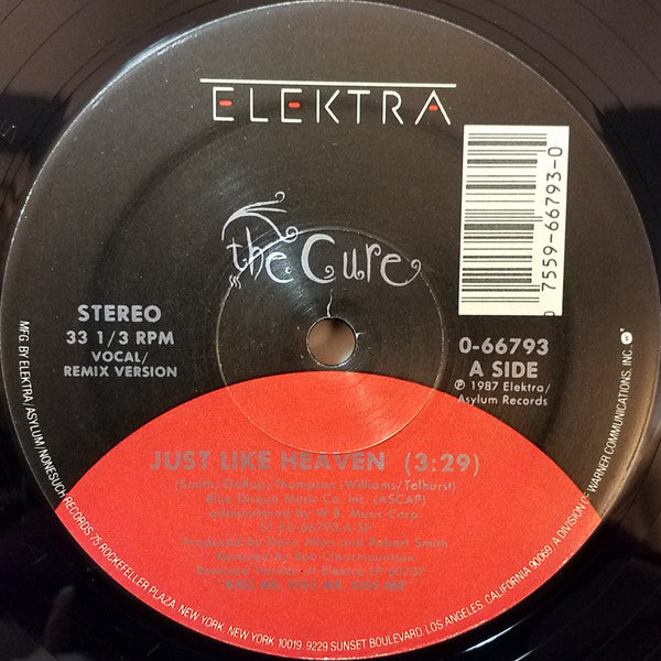 The Cure : Just Like Heaven (12", Single, Spe)