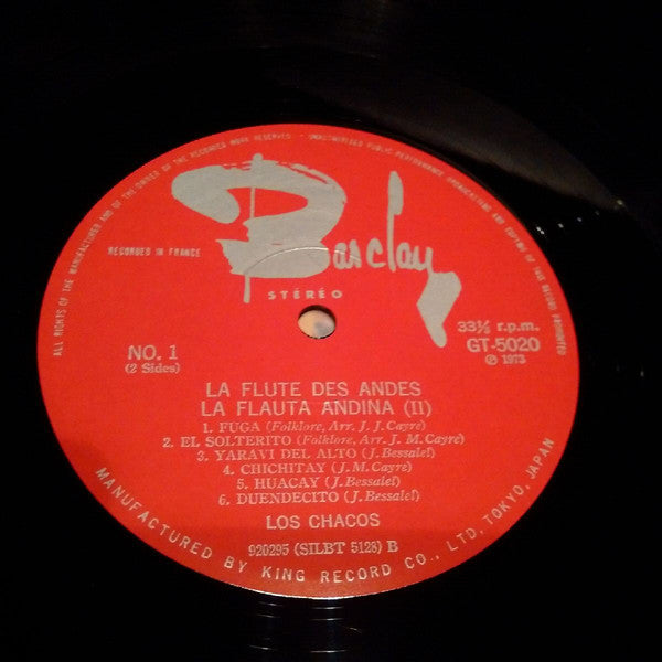 Los Chacos : La Flauta Andina (II) (LP, Album)