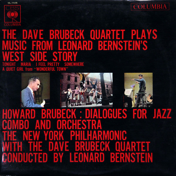 The Dave Brubeck Quartet : Bernstein Plays Brubeck Plays Bernstein (LP)
