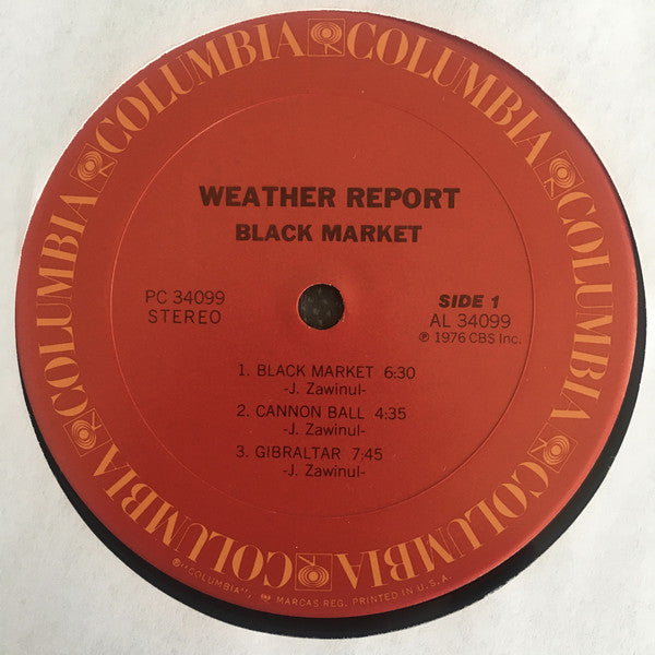 Weather Report : Black Market (LP, Album, San)