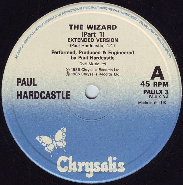 Paul Hardcastle : The Wizard (Extended Version) (12")