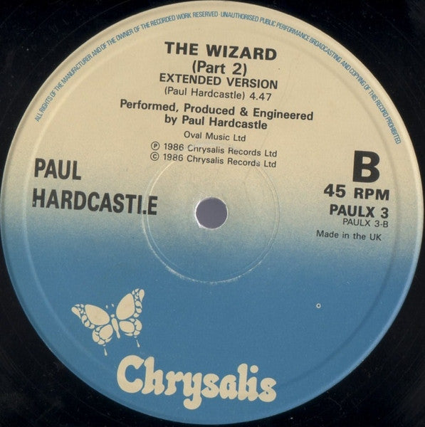 Paul Hardcastle : The Wizard (Extended Version) (12")