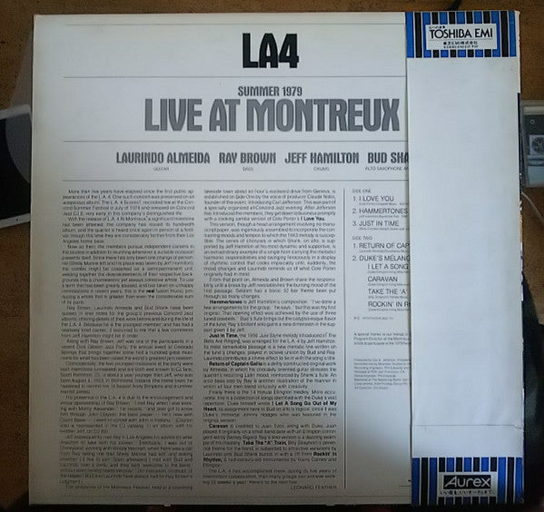 LA4 : Live At Montreux (LP, Album, Promo)