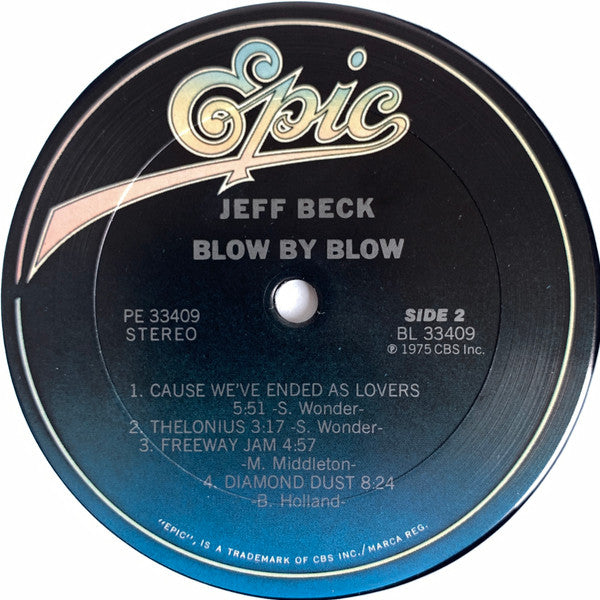 Jeff Beck : Blow By Blow (LP, Album, RE, Pit)
