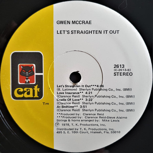 Gwen McCrae : Let's Straighten It Out (LP, Album)