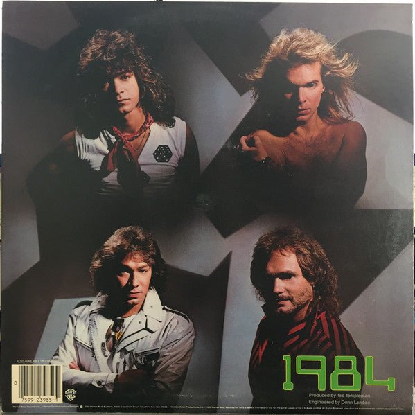 Van Halen 1984 LP Vinyl Warner Bros Records 1-23985 1983