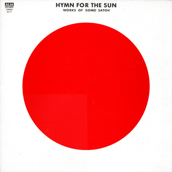 Somei Satoh : Hymn For The Sun (Works Of Somei Satoh) (LP, Promo, Gat)