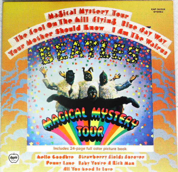 The Beatles : Magical Mystery Tour (LP, Comp, RE, Gat)