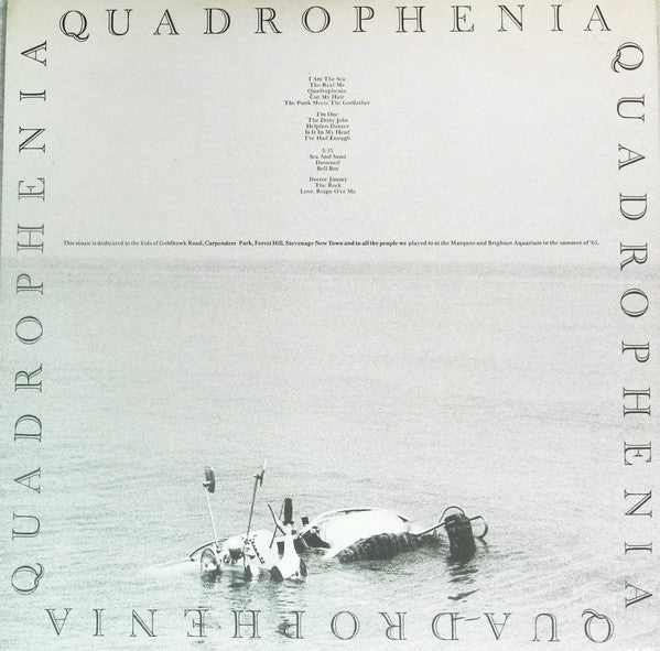 The Who : Quadrophenia (2xLP, Album, Gat)