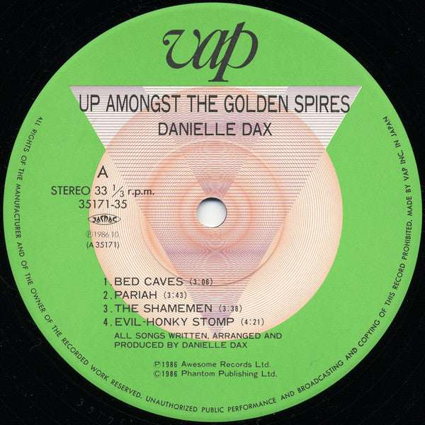 Danielle Dax : Up Amongst The Golden Spires (2xLP, Comp)