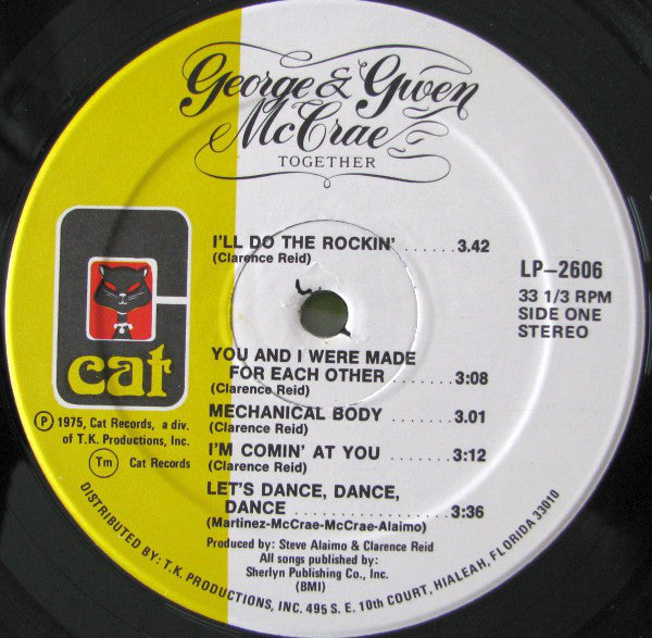 George* & Gwen McCrae : Together (LP, Album)