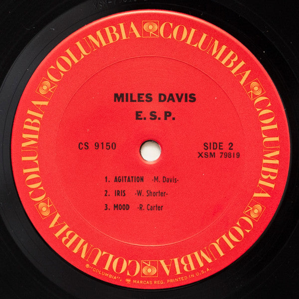 Miles Davis : E.S.P. (LP, Album, RE)