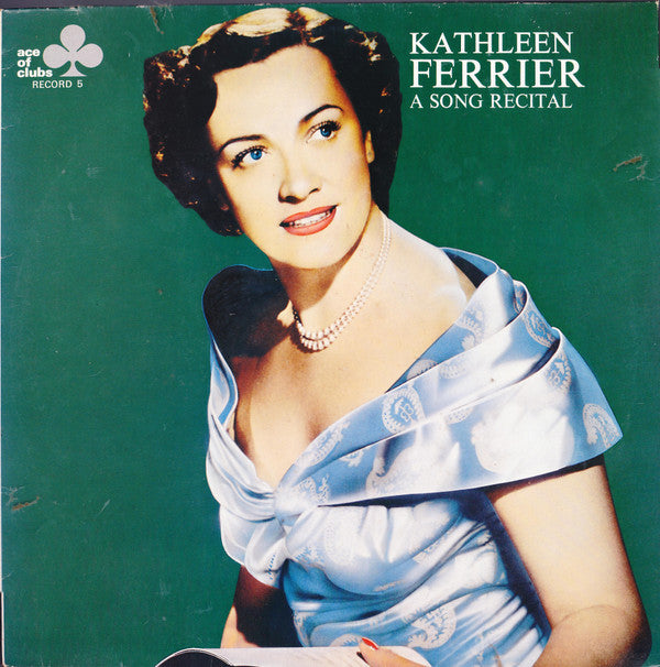 Kathleen Ferrier : A Song Recital  (Record 5) (LP, Comp, Mono)