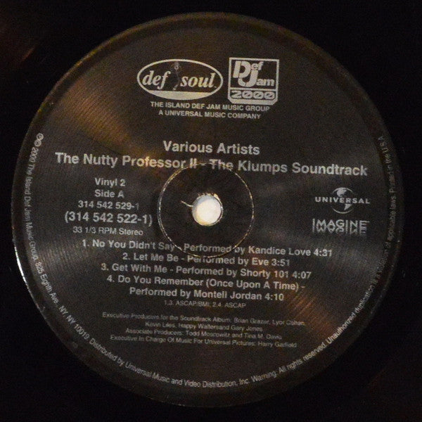 Various : Nutty Professor II: The Klumps - Soundtrack (2xLP, Comp)