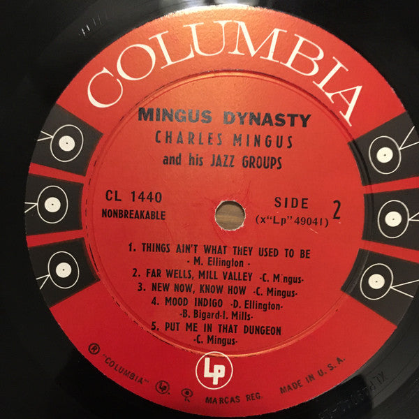 Charles Mingus And His Jazz Groups* : Mingus Dynasty (LP, Album, Mono, Hol)