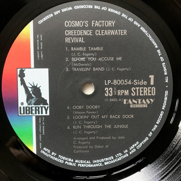 Creedence Clearwater Revival : Cosmo's Factory (LP, Album)