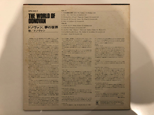 Donovan : The World Of Donovan (LP, Comp)