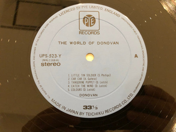 Donovan : The World Of Donovan (LP, Comp)