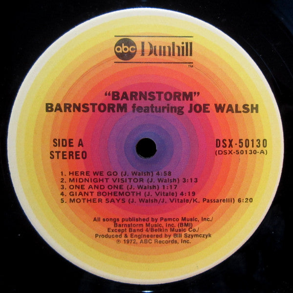 Joe Walsh : Barnstorm (LP, Album, RE, Ter)