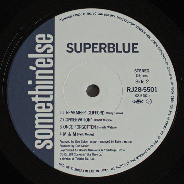 Superblue (2) : Superblue (LP, Album)