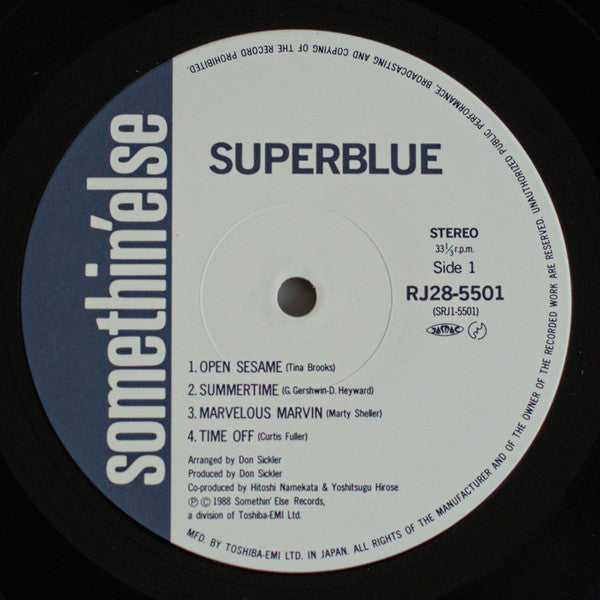 Superblue (2) : Superblue (LP, Album)