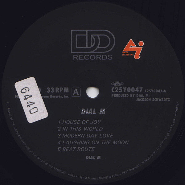 Dial M : Dial-M (LP, Album)