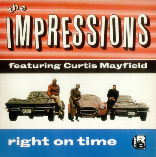 The Impressions : Right On Time (LP, Comp)