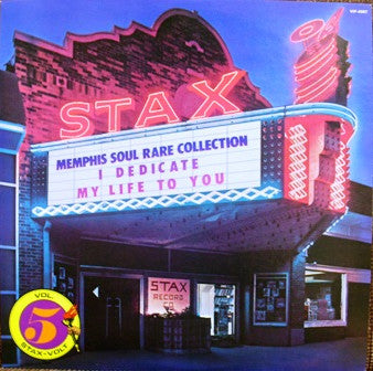 Various : Memphis Soul Rare Collection Vol.5 - I Dedicate My Life To You (LP, Comp)