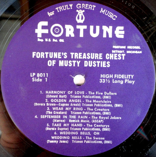Various : Fortune's Treasure Chest Of Musty Dusties (LP, Comp, M/Print)