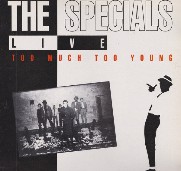 The Specials : Live - Too Much Too Young (LP, Album)