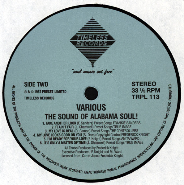 Various : The Sound Of Alabama Soul (LP, Comp)
