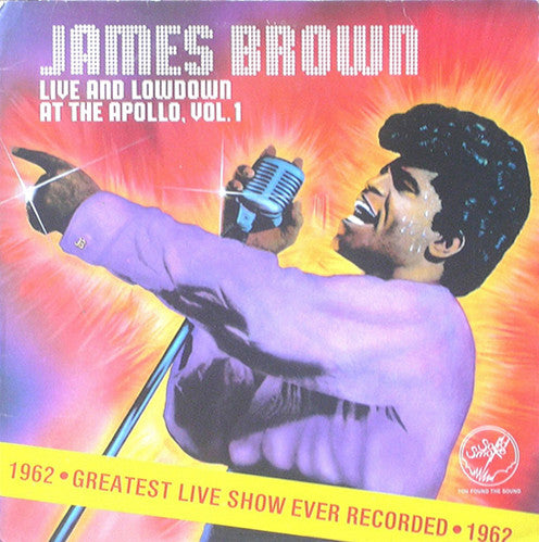 James Brown : Live And Lowdown At The Apollo, Vol.1 (LP, Album, RE)