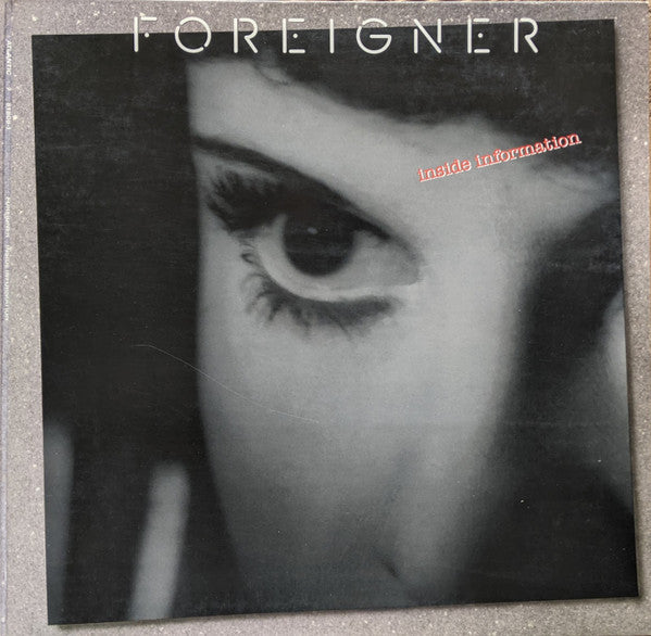 Foreigner : Inside Information (LP, Album, AR;)