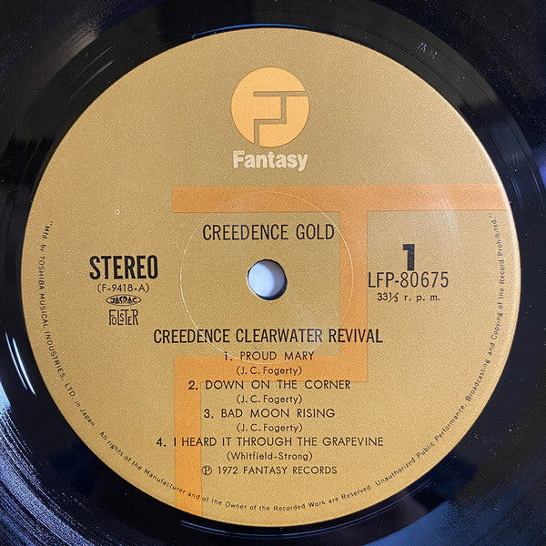 Creedence Clearwater Revival : Creedence Gold (LP, Comp, Gat)