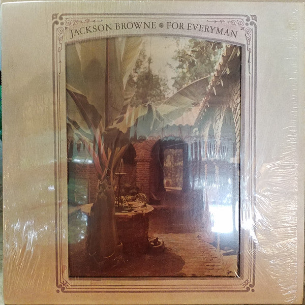 Jackson Browne : For Everyman (LP, Album, RP, AR,)
