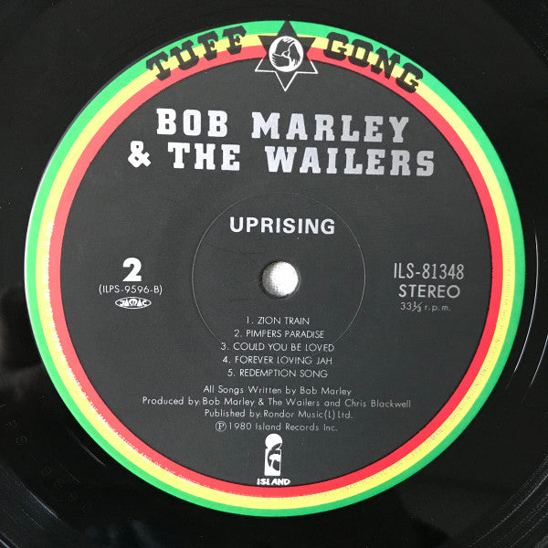 Bob Marley & The Wailers : Uprising (LP, Album)