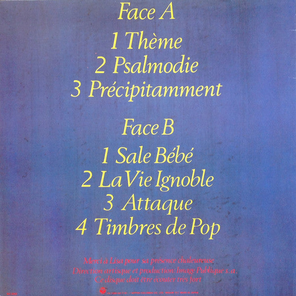 Image Publique S.A.* = パブリック・イメージ・リミテッド* : Paris Au Printemps = P.I.L.パリ・ライヴ (LP, Album)
