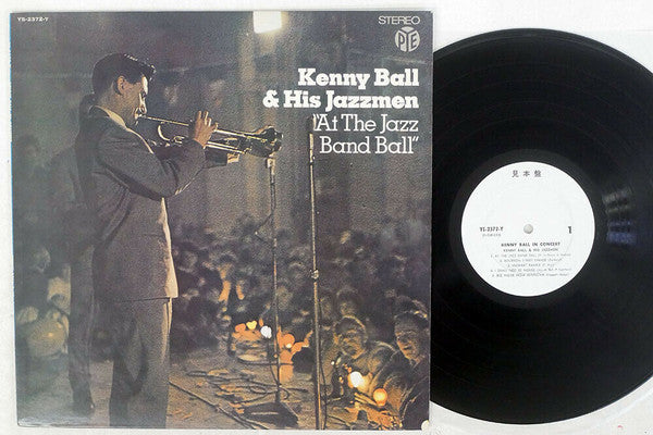 Kenny Ball And His Jazzmen : At The Jazz Band Ball (LP, Promo)