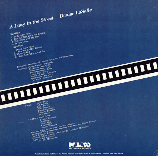 Denise LaSalle : A Lady In The Street (LP, Album)