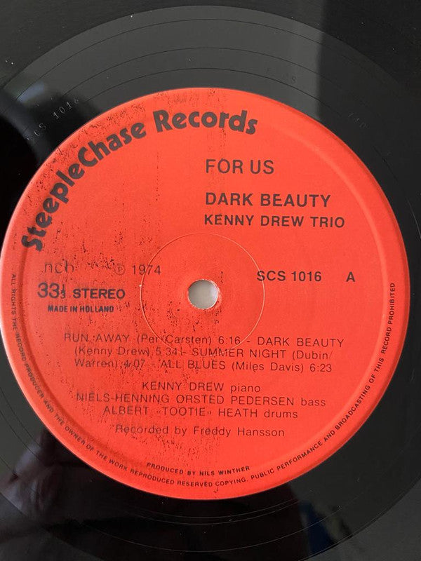 Kenny Drew Trio* : Dark Beauty (LP, Album)