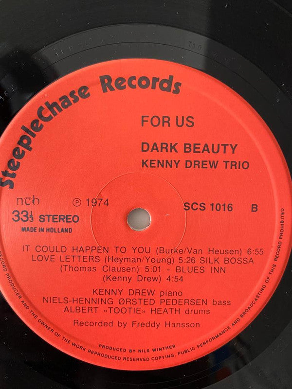 Kenny Drew Trio* : Dark Beauty (LP, Album)