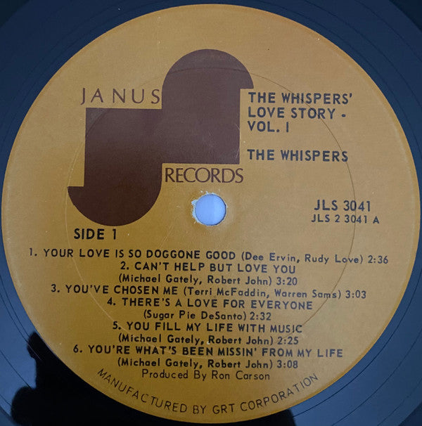 The Whispers : The Whispers' Love Story (LP, Album)