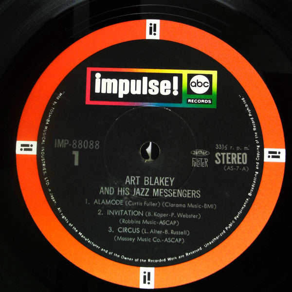 Art Blakey And His The Jazz Messengers* : Art Blakey And His The Jazz Messengers (LP, Album, RE, Gat)