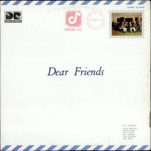 Eiji Kitamura With Concord Jazz Allstars* : Dear Friends (LP, Album)