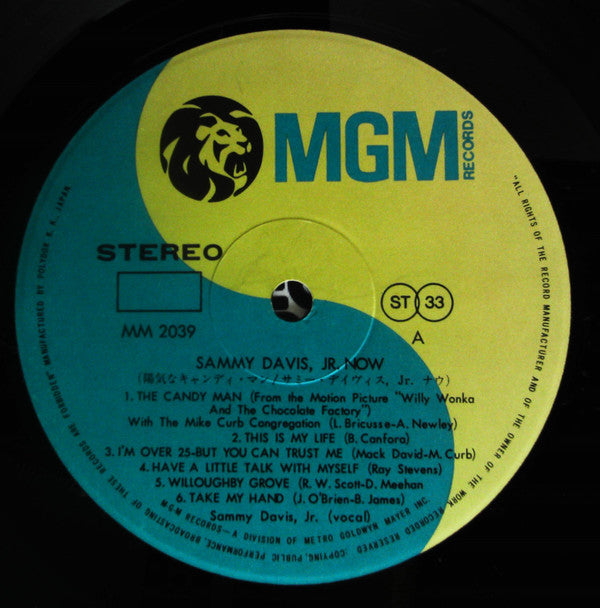 Sammy Davis Jr. : Now (LP, Album)