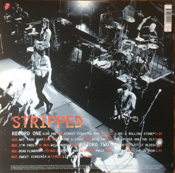 The Rolling Stones : Stripped (2xLP, Album, EMI)