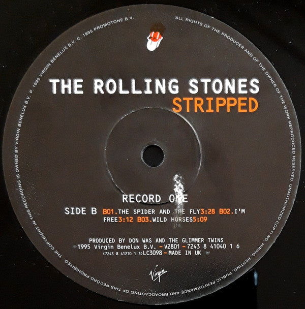 The Rolling Stones : Stripped (2xLP, Album, EMI)